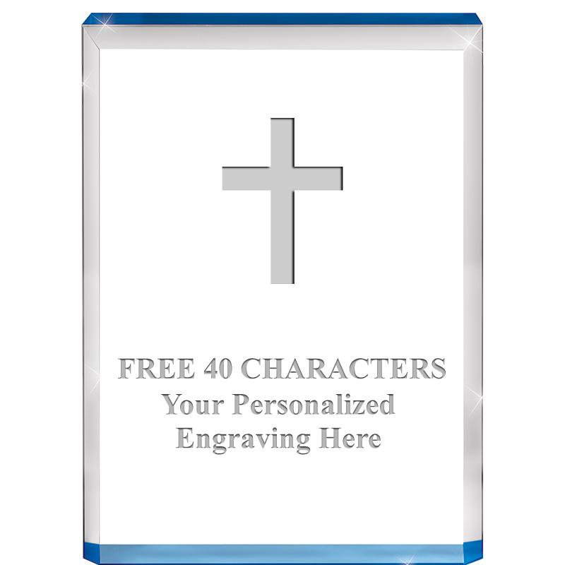 4" BLUE BILLBOARD ACRYLIC