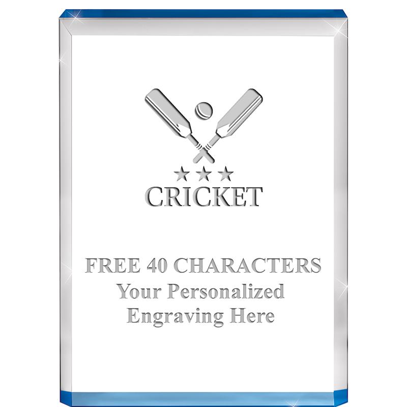 4" BLUE BILLBOARD ACRYLIC