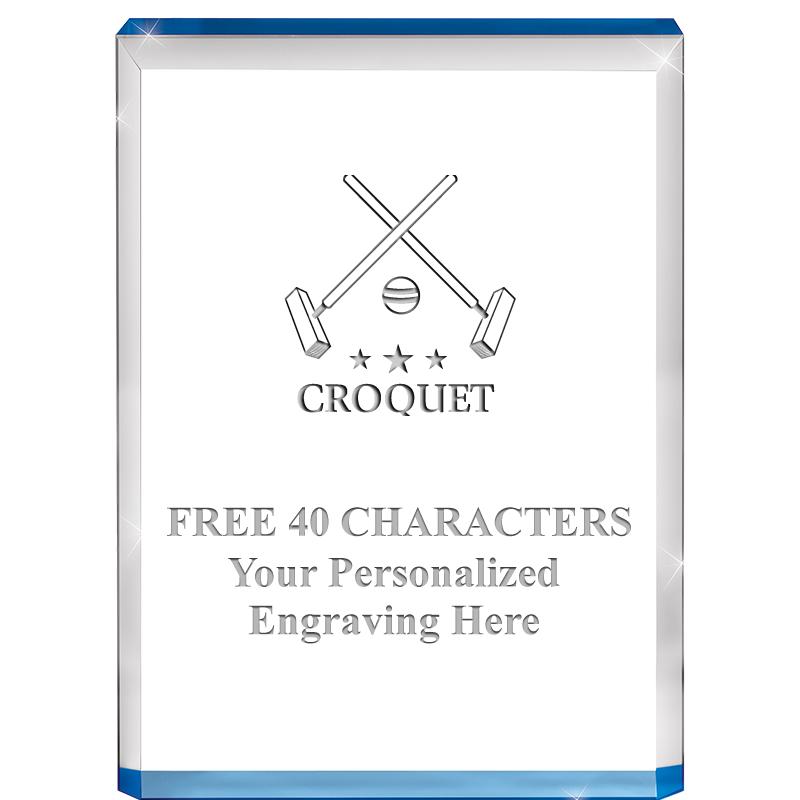 4" BLUE BILLBOARD ACRYLIC