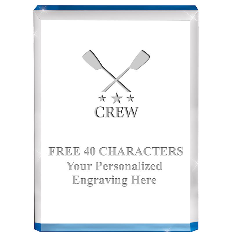 4" BLUE BILLBOARD ACRYLIC