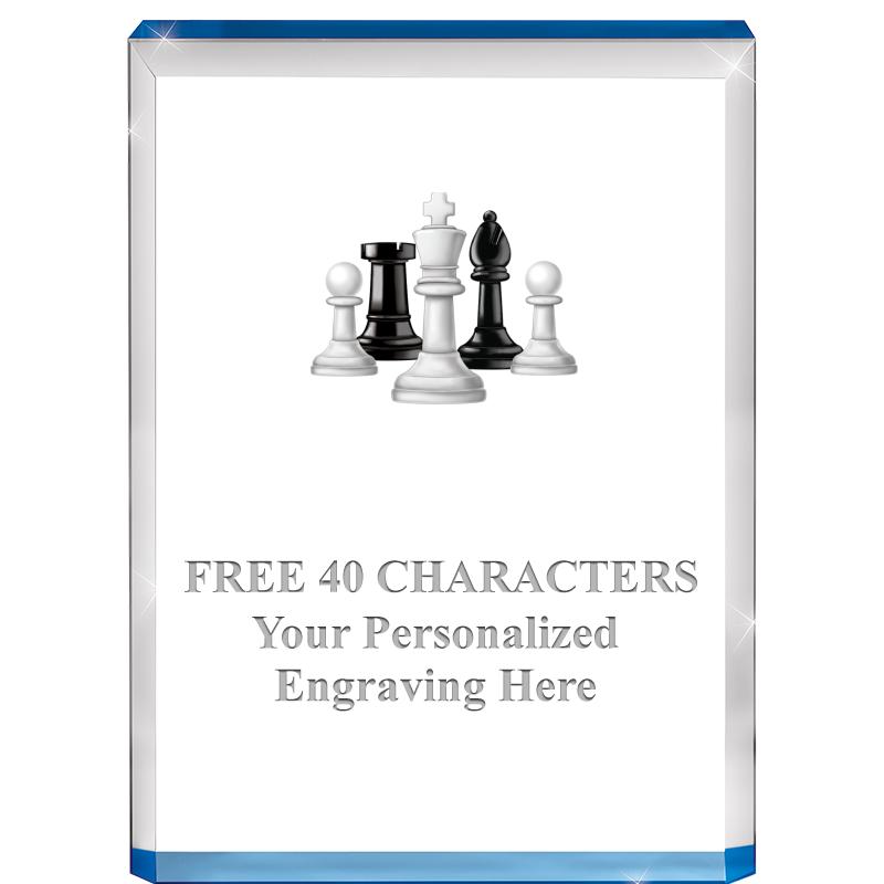 4" BLUE BILLBOARD ACRYLIC