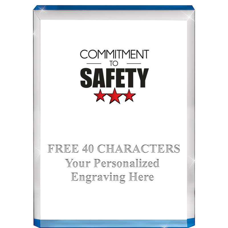 4" BLUE BILLBOARD ACRYLIC