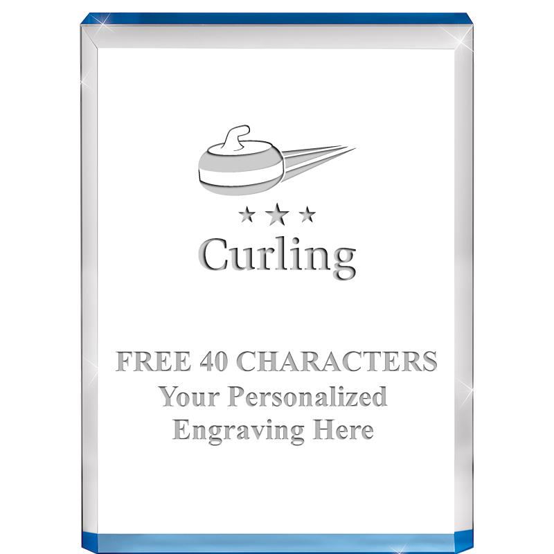 4" BLUE BILLBOARD ACRYLIC