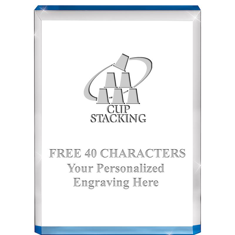 4" BLUE BILLBOARD ACRYLIC