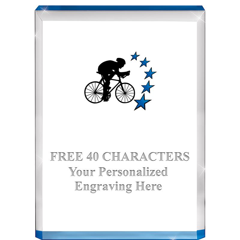 4" BLUE BILLBOARD ACRYLIC