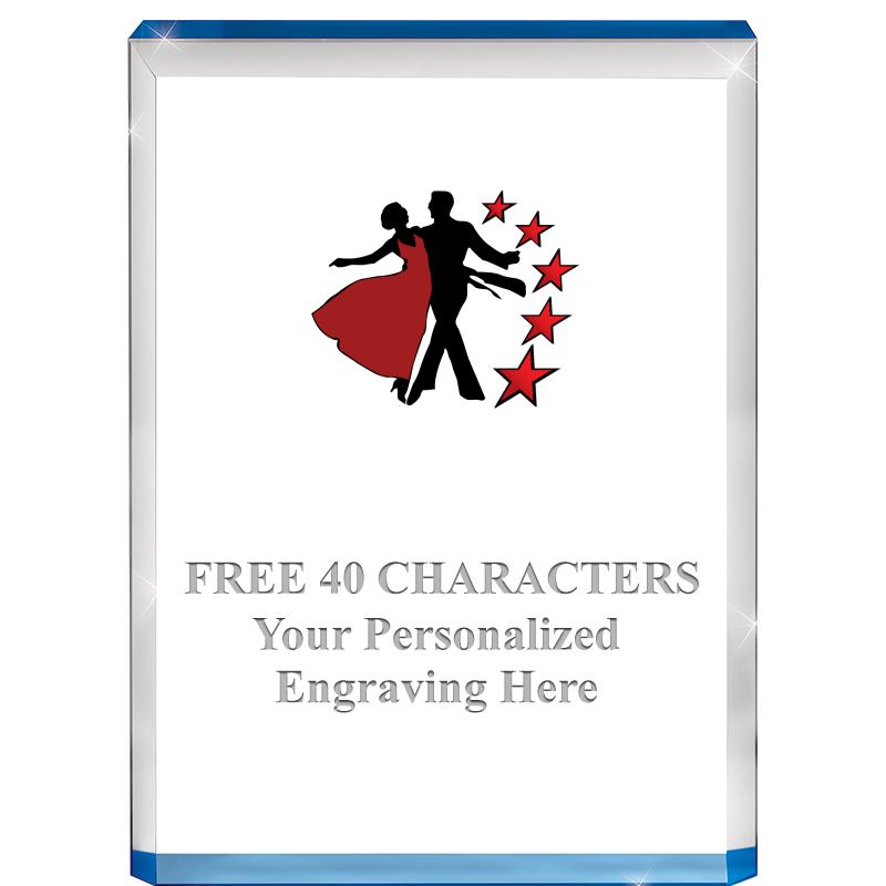 4" BLUE BILLBOARD ACRYLIC