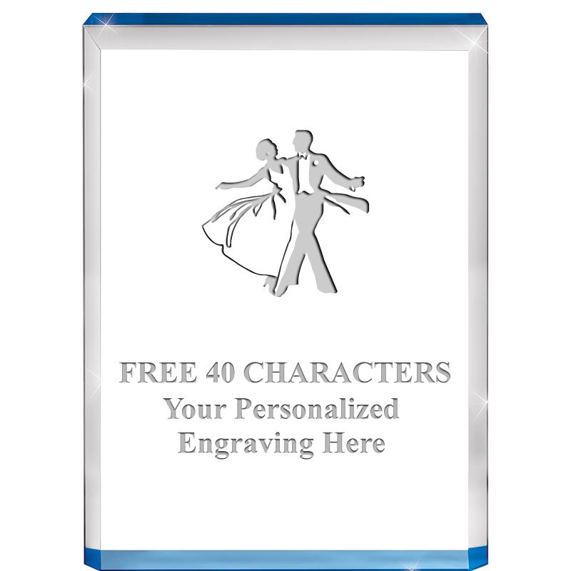 4" BLUE BILLBOARD ACRYLIC