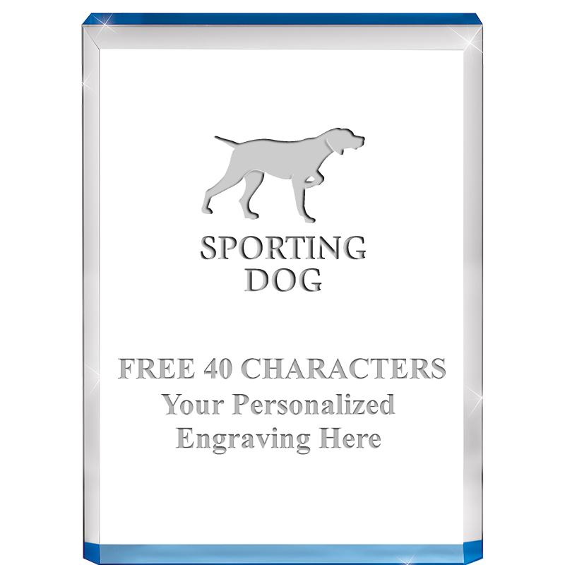 4" BLUE BILLBOARD ACRYLIC