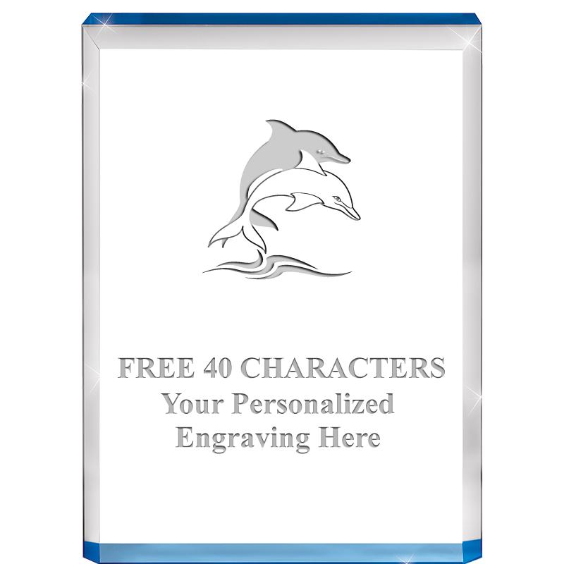 4" BLUE BILLBOARD ACRYLIC