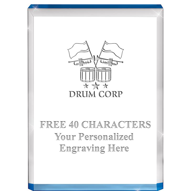 4" BLUE BILLBOARD ACRYLIC