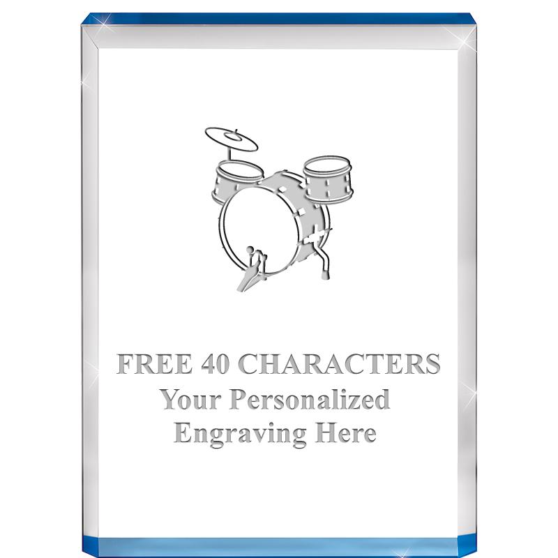 4" BLUE BILLBOARD ACRYLIC