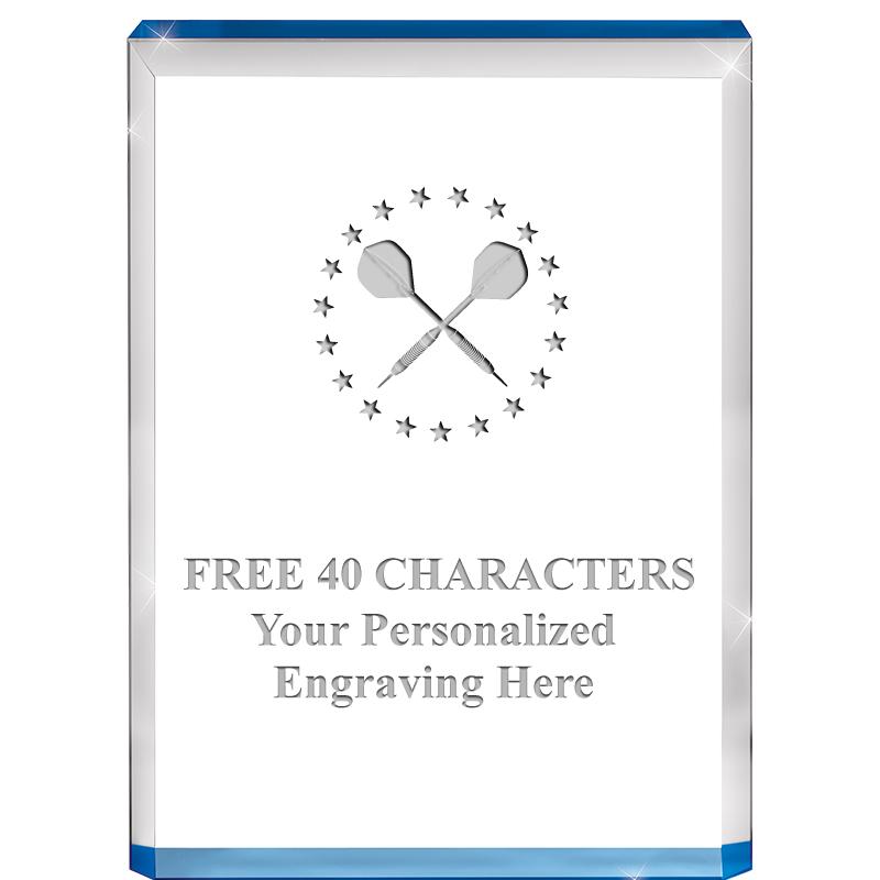 4" BLUE BILLBOARD ACRYLIC