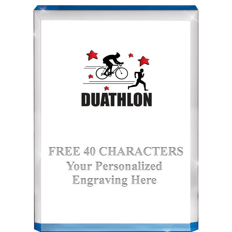 4" BLUE BILLBOARD ACRYLIC