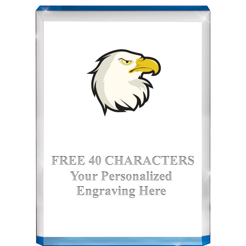 4" BLUE BILLBOARD ACRYLIC