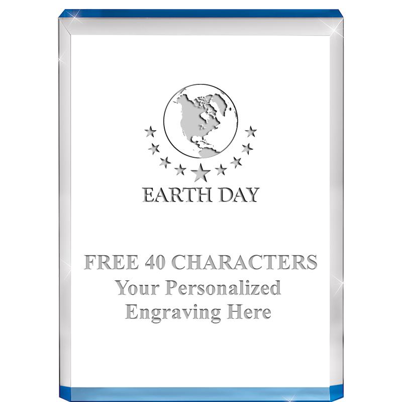 4" BLUE BILLBOARD ACRYLIC