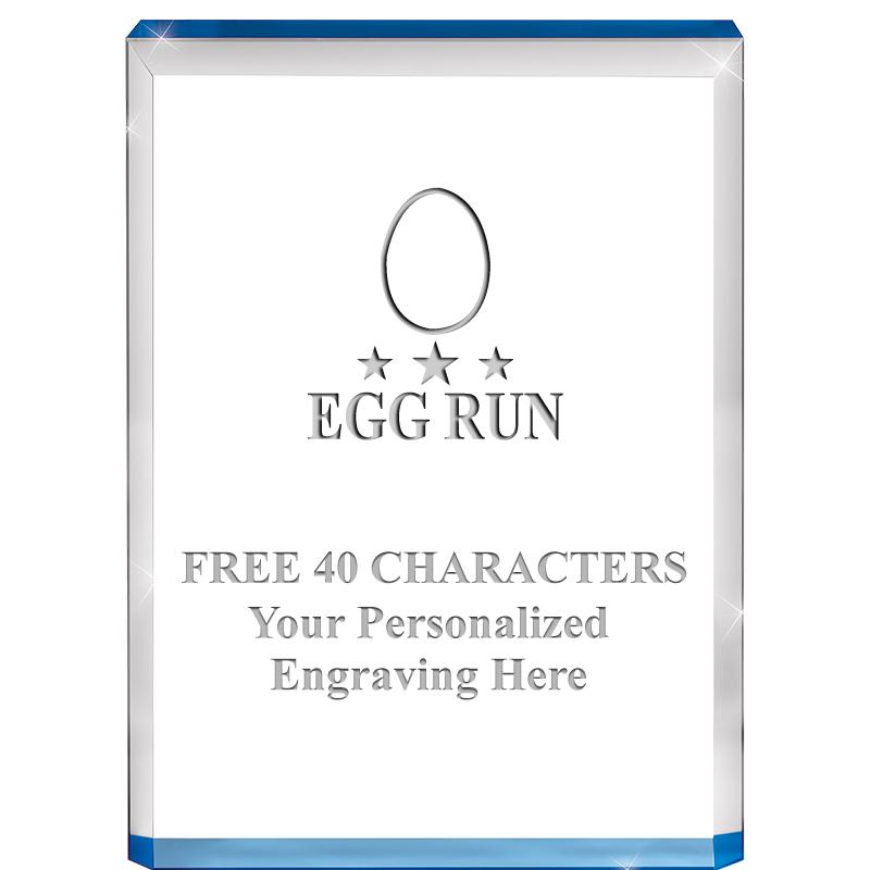 4" BLUE BILLBOARD ACRYLIC