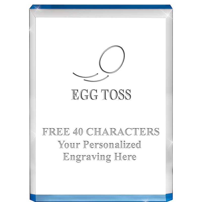 4" BLUE BILLBOARD ACRYLIC