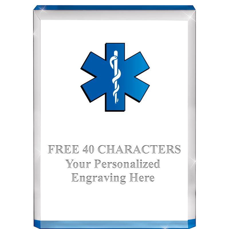 4" BLUE BILLBOARD ACRYLIC