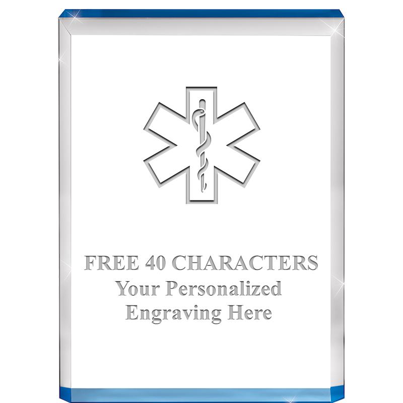 4" BLUE BILLBOARD ACRYLIC