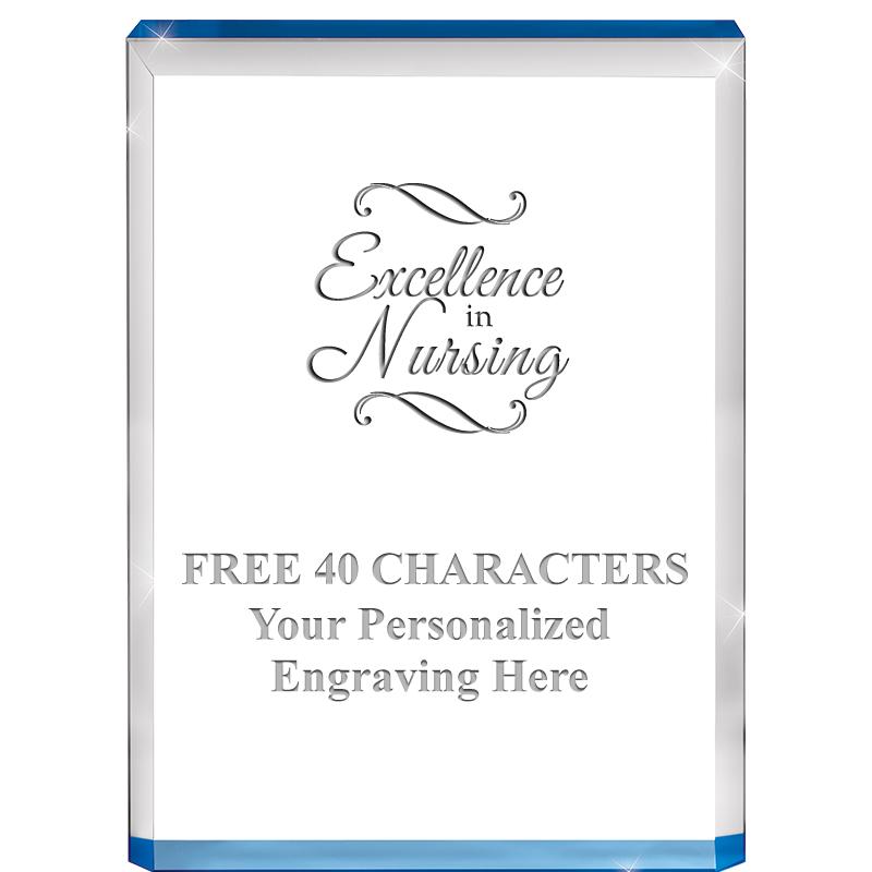 4" BLUE BILLBOARD ACRYLIC