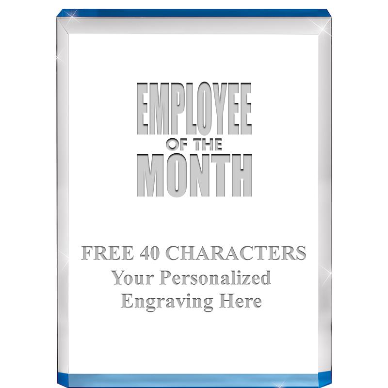 4" BLUE BILLBOARD ACRYLIC