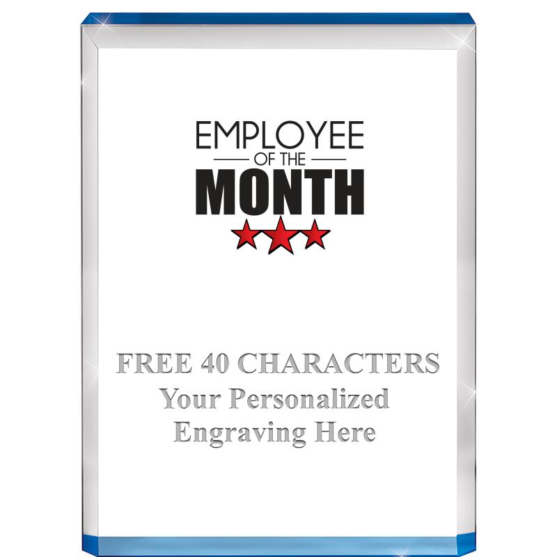 4" BLUE BILLBOARD ACRYLIC