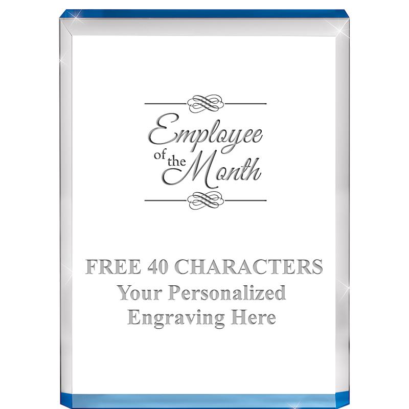 4" BLUE BILLBOARD ACRYLIC