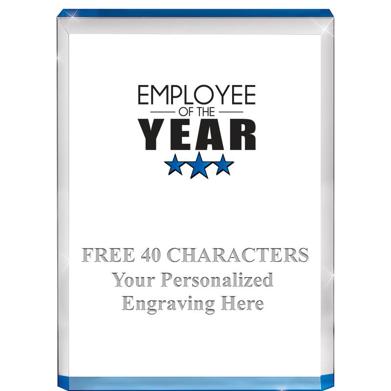 4" BLUE BILLBOARD ACRYLIC