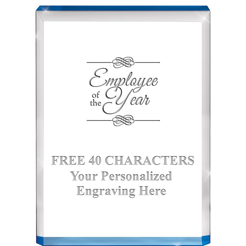 4" BLUE BILLBOARD ACRYLIC