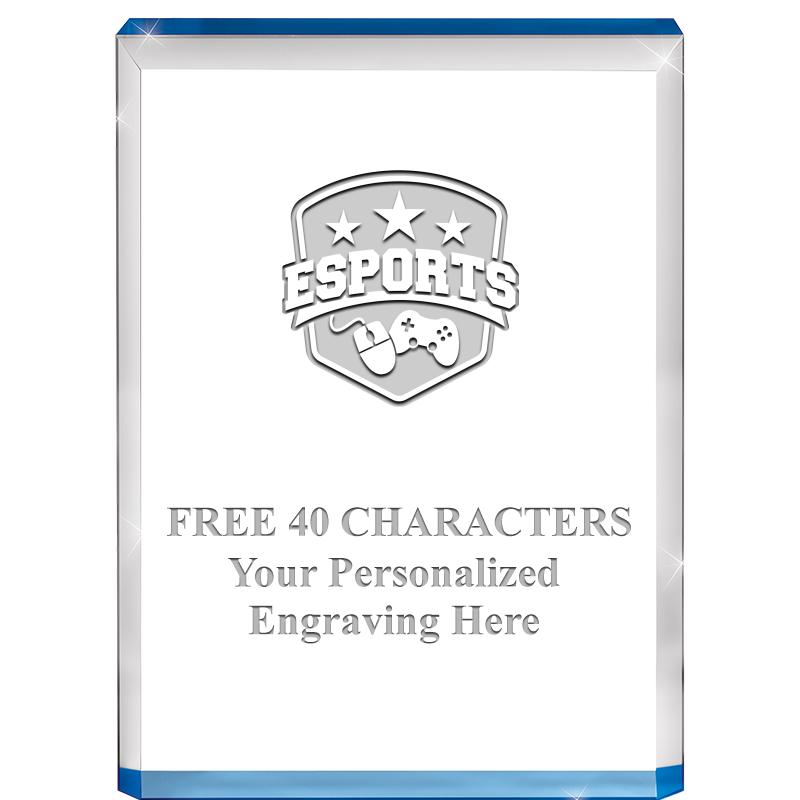 4" BLUE BILLBOARD ACRYLIC