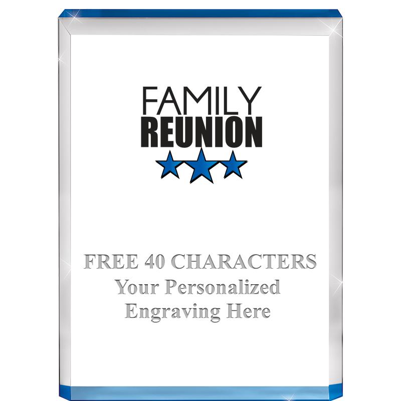 4" BLUE BILLBOARD ACRYLIC