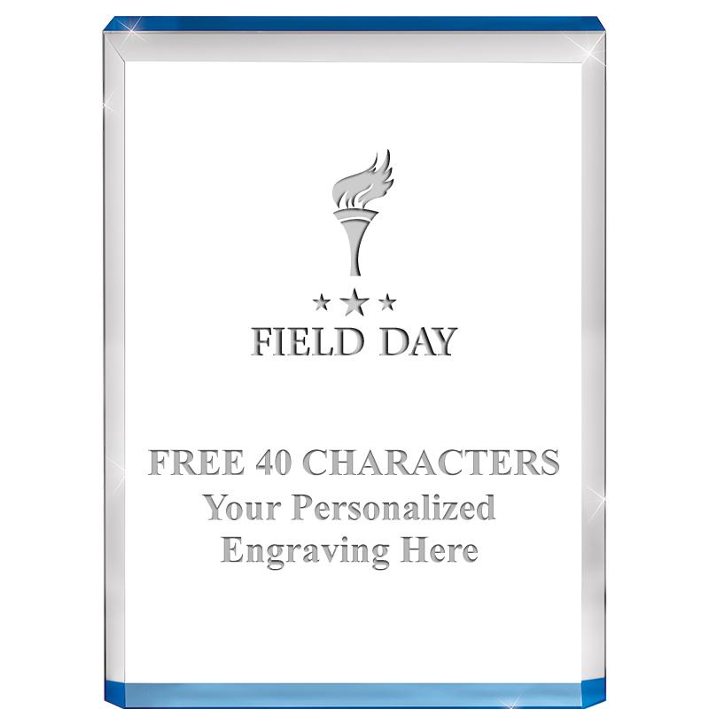 4" BLUE BILLBOARD ACRYLIC