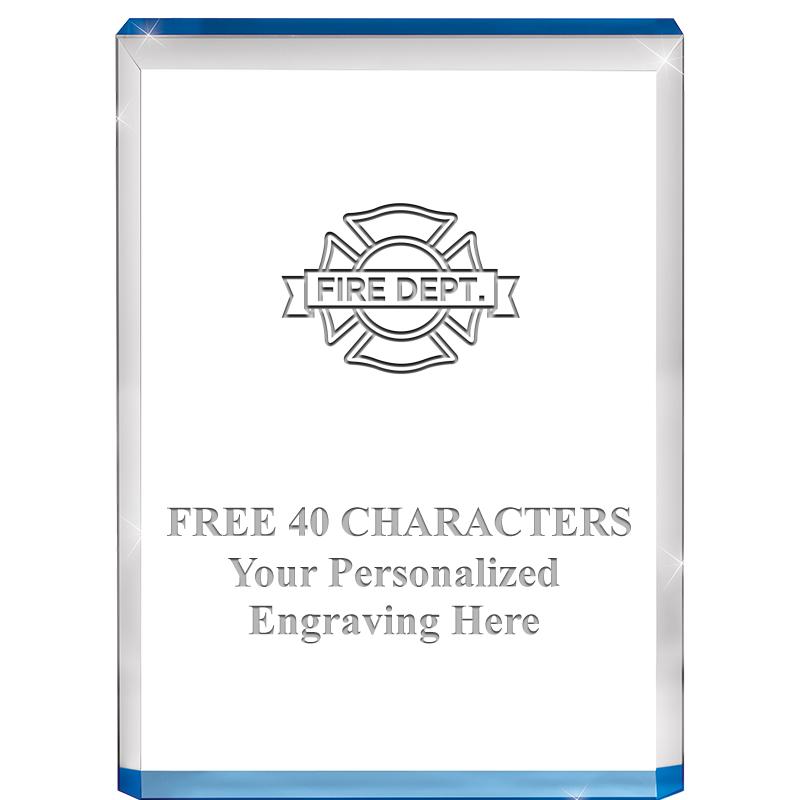 4" BLUE BILLBOARD ACRYLIC