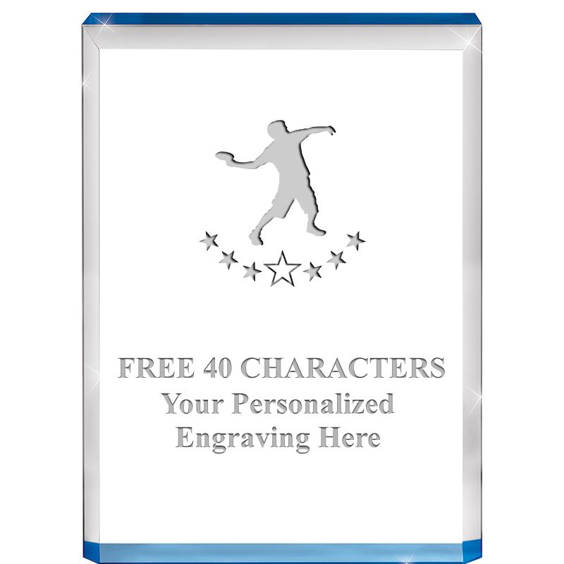 4" BLUE BILLBOARD ACRYLIC