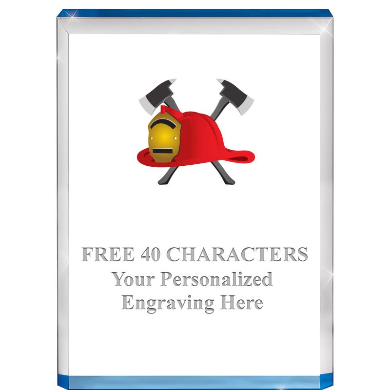 4" BLUE BILLBOARD ACRYLIC