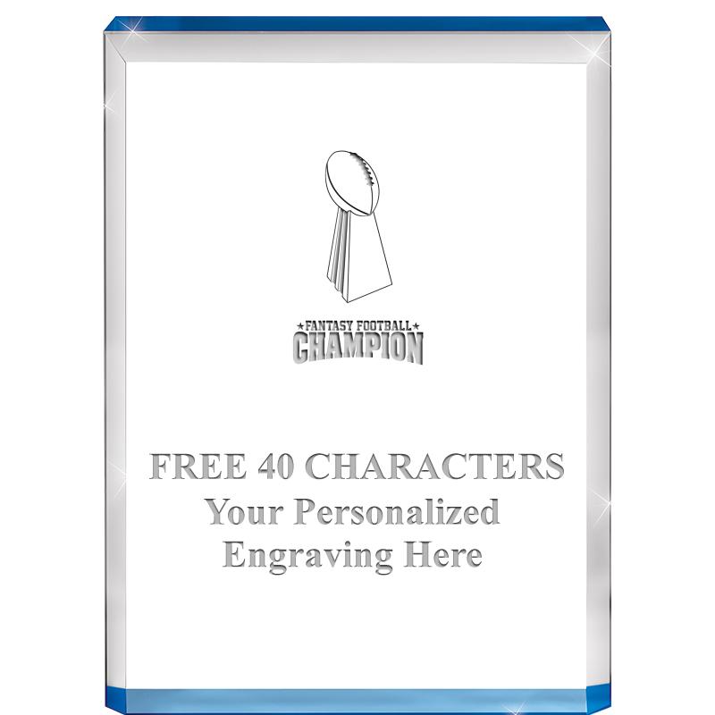 4" BLUE BILLBOARD ACRYLIC