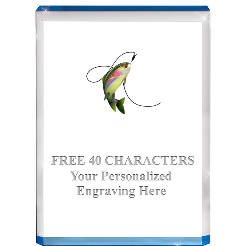 4" BLUE BILLBOARD ACRYLIC