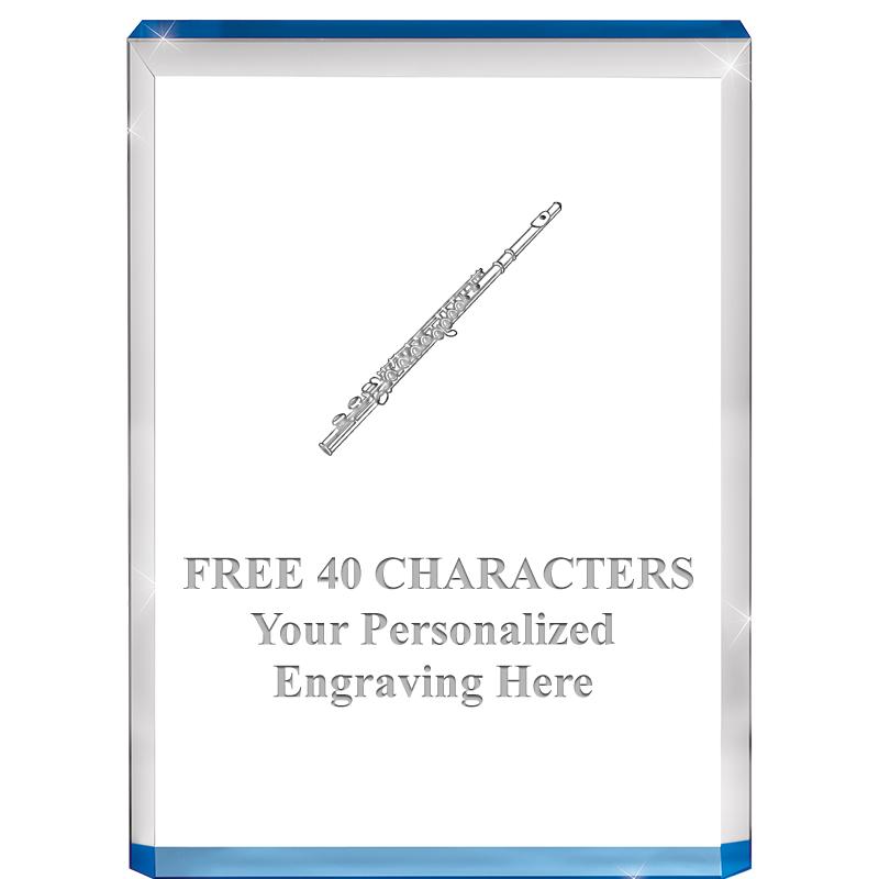 4" BLUE BILLBOARD ACRYLIC