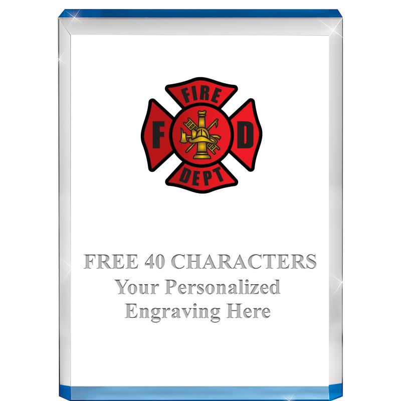 4" BLUE BILLBOARD ACRYLIC