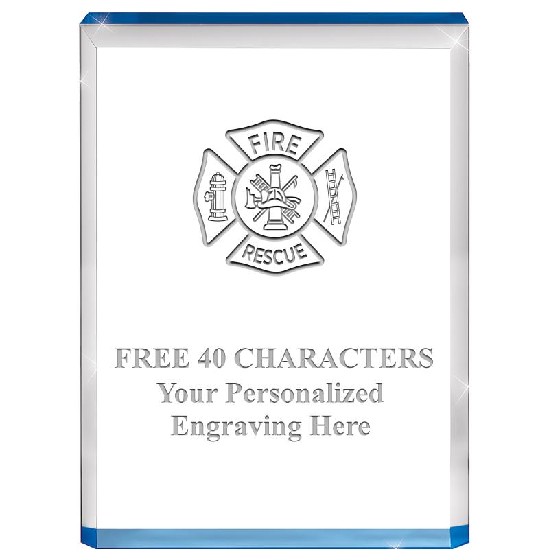 4" BLUE BILLBOARD ACRYLIC