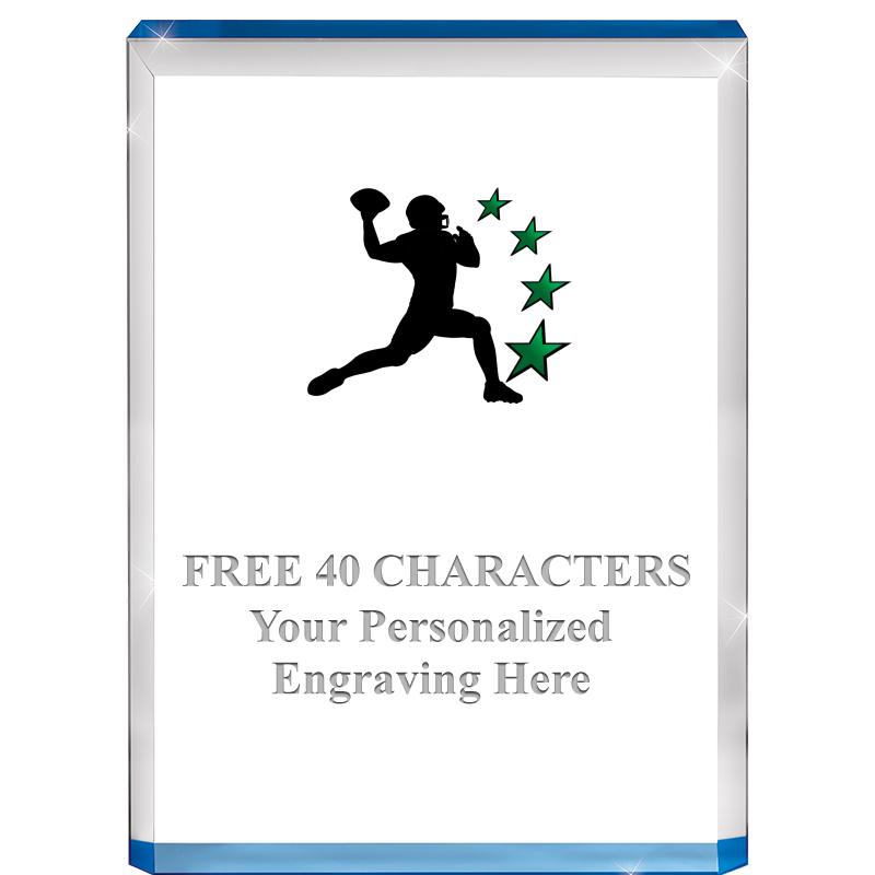 4" BLUE BILLBOARD ACRYLIC