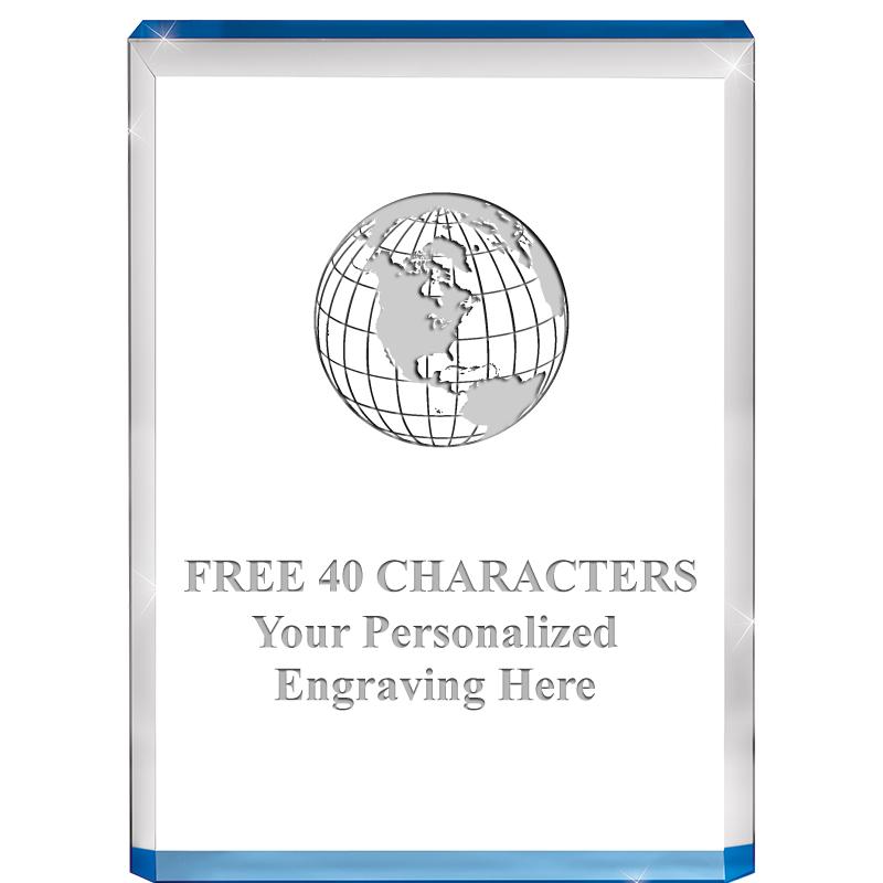 4" BLUE BILLBOARD ACRYLIC