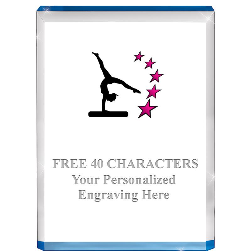 4" BLUE BILLBOARD ACRYLIC