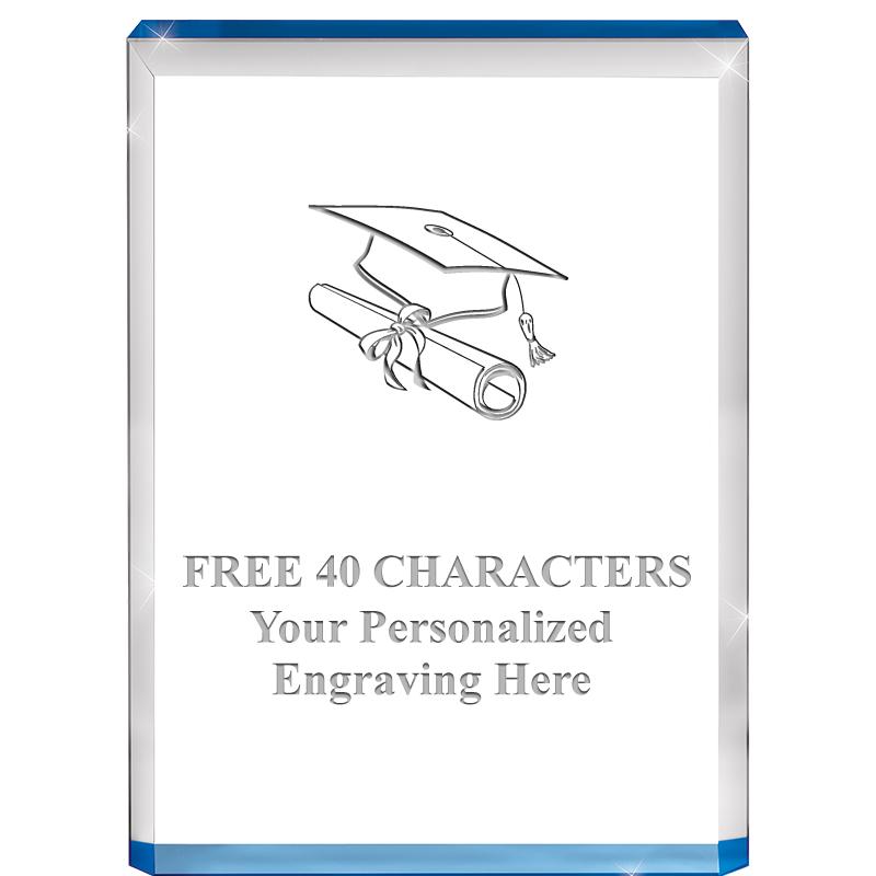 4" BLUE BILLBOARD ACRYLIC