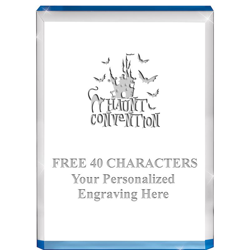 4" BLUE BILLBOARD ACRYLIC