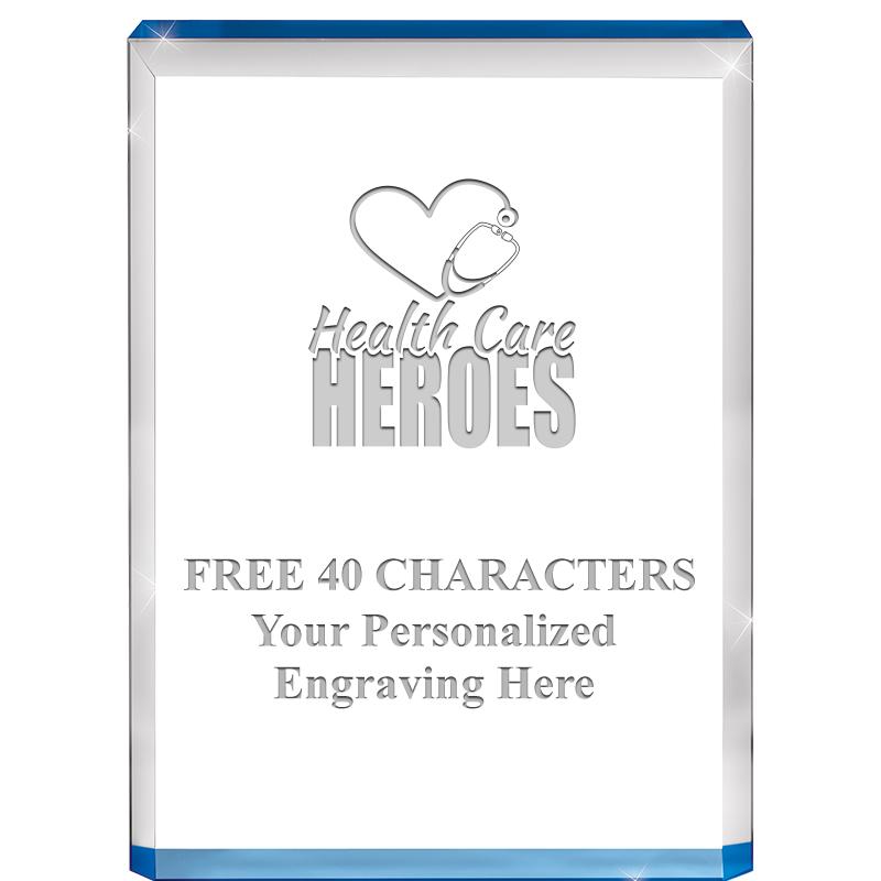 4" BLUE BILLBOARD ACRYLIC