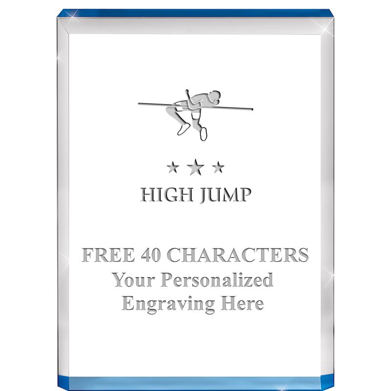 4" BLUE BILLBOARD ACRYLIC