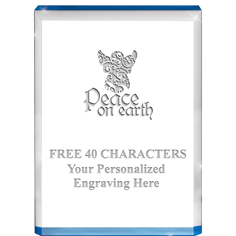 4" BLUE BILLBOARD ACRYLIC