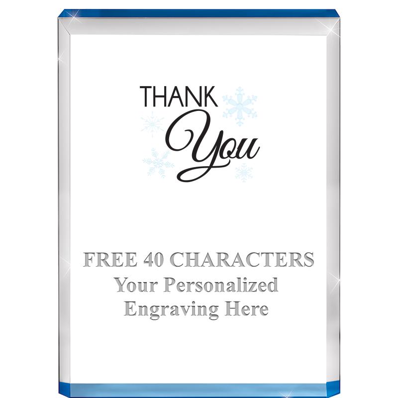 4" BLUE BILLBOARD ACRYLIC