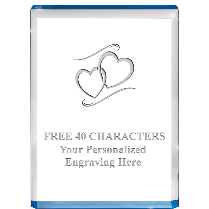 4" BLUE BILLBOARD ACRYLIC